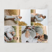 Photo Heart Calligraphy-Vrijgezellenfeest Briefkaart (Achterkant)