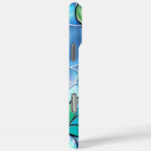 Photo Heart Floral iPhone / iPad case (Achterkant / Rechts)