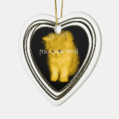 Photo Heart-Ornament Keramisch Ornament (Links)