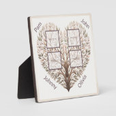 Photo Heart Voeg vier foto's toe Fotoplaat (Voorkant)