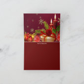 Photo Holiday Card Feestdagen Kaart (Binnen)