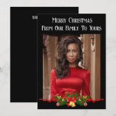 Photo Holiday Card Feestdagenkaart (Voorkant / Achterkant)