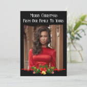 Photo Holiday Card Feestdagenkaart (Staand voorkant)