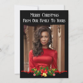 Photo Holiday Card Feestdagenkaart