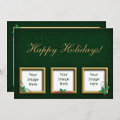 Photo Holiday Card Feestdagenkaart (Voorkant / Achterkant)