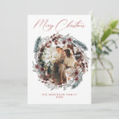 Photo Holiday Card Kaart (Staand voorkant)