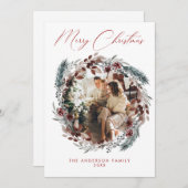 Photo Holiday Card Kaart (Voorkant / Achterkant)