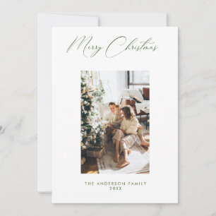 Photo Holiday Card Kaart