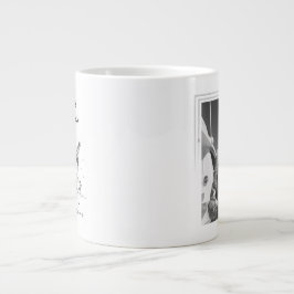 Photo holiday mug vintage merry christmas grote koffiekop