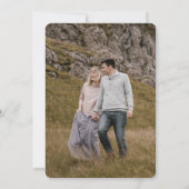 Photo Hunt I Spy Wedding spel Capture the Love QR Kaart (Achterkant)