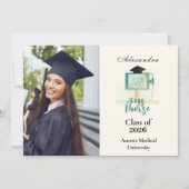 Photo ICU Nurse Graduation Party Aankondiging (Voorkant)