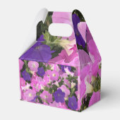Photo Image Of Morning Glory Pink & Purple Flowers Bedankdoosjes (Achterkant)