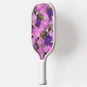 Photo Image Of Morning Glory Pink & Purple Flowers Pickleball Paddle (Links)