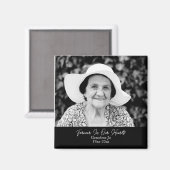 Photo In Memory Magnet (Voorkant / Achterkant)
