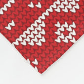 PHOTO-kerstfeestflens Fleece Deken (Hoek)