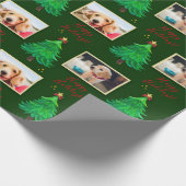 PHOTO-kersthondenhond, aangepast papier voor onmid (Hoek)