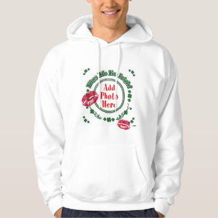 PHOTO Kiss Ik ben Iers - Green Circle Kiss Mark Hoodie