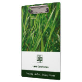 Photo Lawn Care Promotional Logo Motto QR code Klembord (Links)