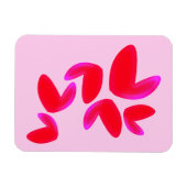 Photo magnet with Hearts Magneet (Horizontaal)