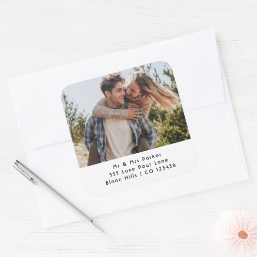 Photo Mailing Labels | Return Address Sticker Roll (Envelop)