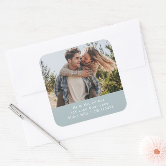 Photo Mailing Labels | Return Address Sticker Roll (Envelop)