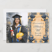 Photo Mechanical Engineering Graduation Aankondiging (Voorkant)