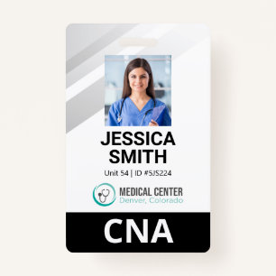 Photo Medical Identification Badge