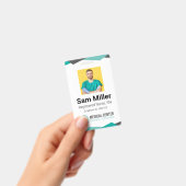 Photo Medical Kantoor ID Badge (Handheld)
