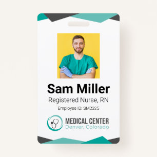Photo Medical Kantoor ID Badge