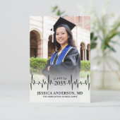 Photo Medical School Graduation Aankondiging (Staand voorkant)