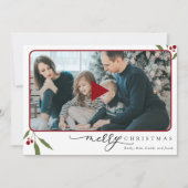 Photo Merry Christmas QR Code Holiday Video (Voorkant)