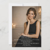 Photo milestone birthday kaart (Voorkant)