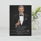 Photo milestone birthday kaart (Staand voorkant)