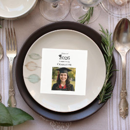 Photo modern Graduation Party Servet