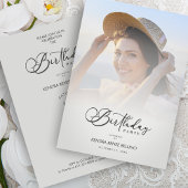 Photo Modern Transparency Overlay Vellum Effect Kaart