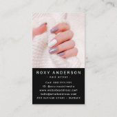 Photo Nail Artist-technicus Visitekaartje (Achterkant)
