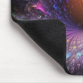 Photo-Negative Flower Explosion Mouse-pad Muismat (Hoek)