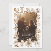 Photo Neutral Christmas Wonderland Feestdagenkaart (Voorkant)