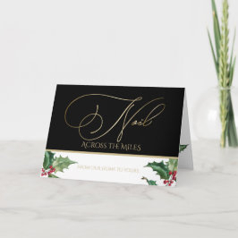 PHOTO Noel Waterverf Holly Red Berries Colorway Kaart