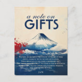Photo Note on GIFTS Japonesque Harmony with Fuji Informatiekaartje (Voorkant)