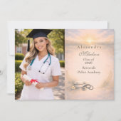 Photo Nursing Program Graduation Celebration Aankondiging (Voorkant)
