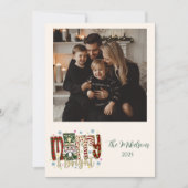 Photo Nutcracker Merry & Bright Christmas Feestdagenkaart (Voorkant)