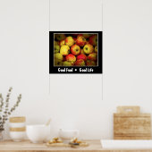 Photo of a Bushel Of Ripening Apples Poster (Keuken)