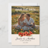 Photo Orange Poppies Wedding Script (Voorkant)
