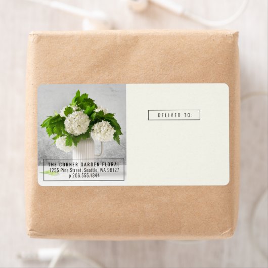 Photo Overlay Box Zakelijk Verzendlabel (Insitu)