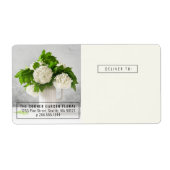 Photo Overlay Box Zakelijk Verzendlabel (Voorkant)