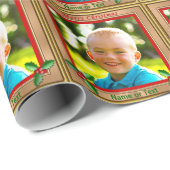 PHOTO-papier voor speciale kerstkaarten Cadeaupapier (Rol Hoek)