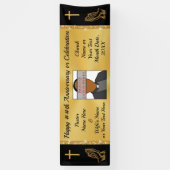 PHOTO Pastor Jubileum Banner Church Jubileum (Verticaal)