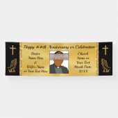 PHOTO Pastor Jubileum Banner Church Jubileum (Horizontaal)