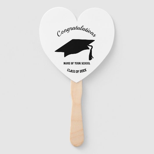 Photo Personalized Graduate Script Handwaaier (Achterkant)